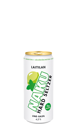 NAKU Hard Seltzer Lime-Basil