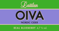 Oiva Real Blueberry Nordic Cider